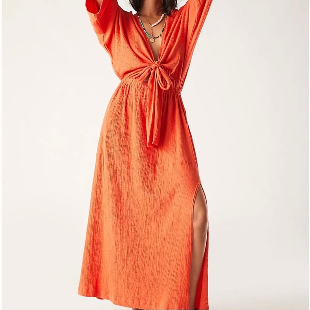 Free People Endless Nights Maxi Dress Baked Earth Size XS $98 - Picture 1 of 6